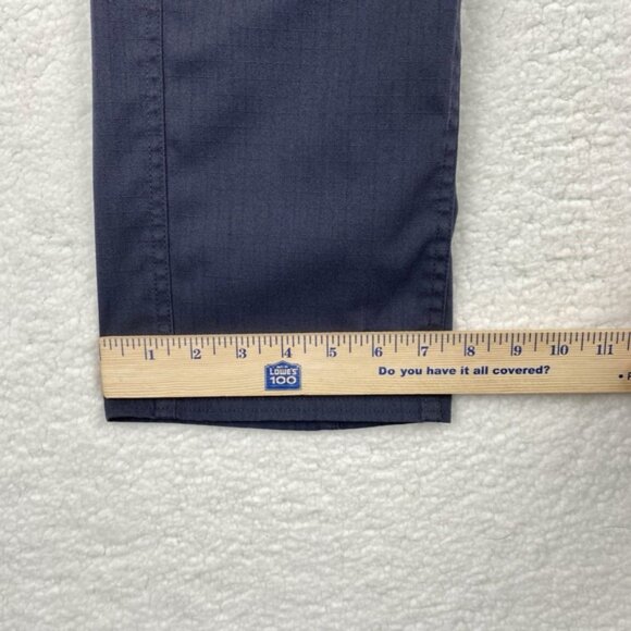 Under Armour UA Pants Mens 32x30 Navy Blue Cargo Storm Tactical Enduro Ripstop - Picture 10 of 12